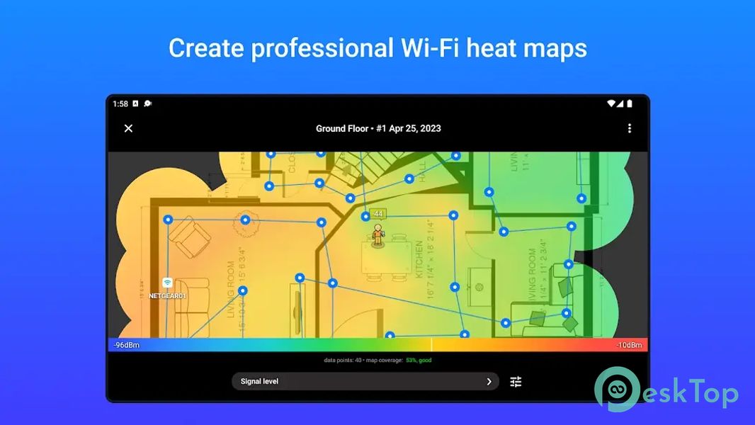 NetSpot WiFi Heat Map Analyzer 3.2.196 APK MOD Descarga gratuita completa