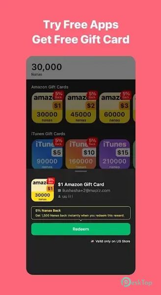 Télécharger AppNana: Gift Cards Rewards 3.5.12 APK MOD Gratuitement et Complet