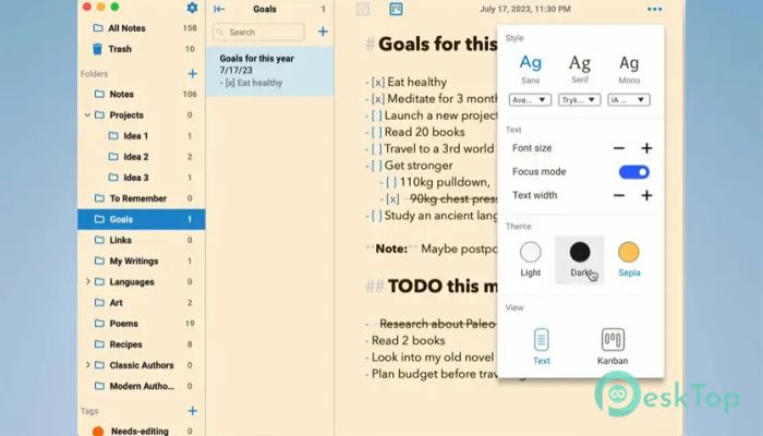تحميل برنامج Notes Foss 2.3.1 برابط مباشر
