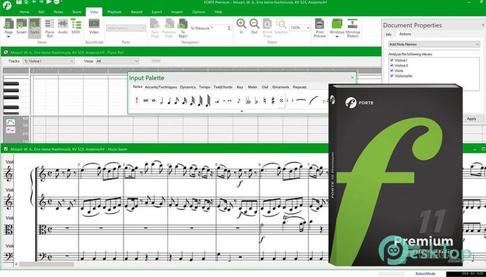 Download Forte Notation FORTE 12  Premium 12.1.0 Free Full Activated