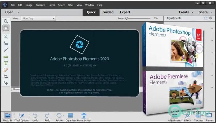 Adobe Photoshop Elements 2024 (v24.0) Tam Sürüm Aktif Edilmiş Ücretsiz İndir