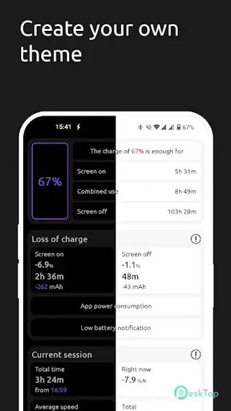BatteryOne: Battery 1.9.2 APK MOD Tam Ücretsiz İndir
