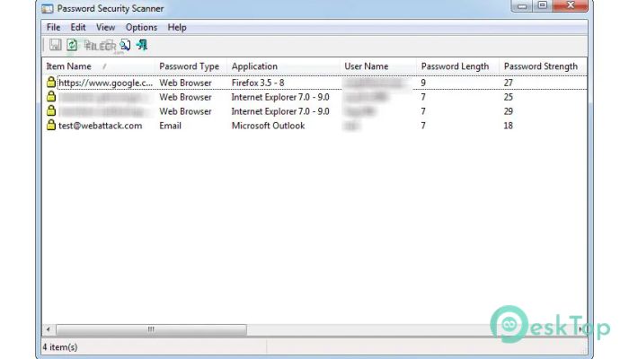 Download Password Security Scanner  1.56 Free Full Activated