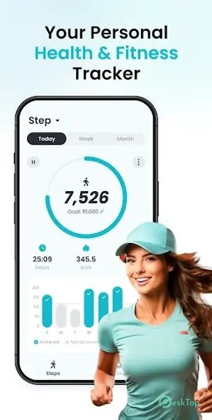 Pedometer App - Step Counter 1.2.6 APK MOD Полная бесплатная загрузка
