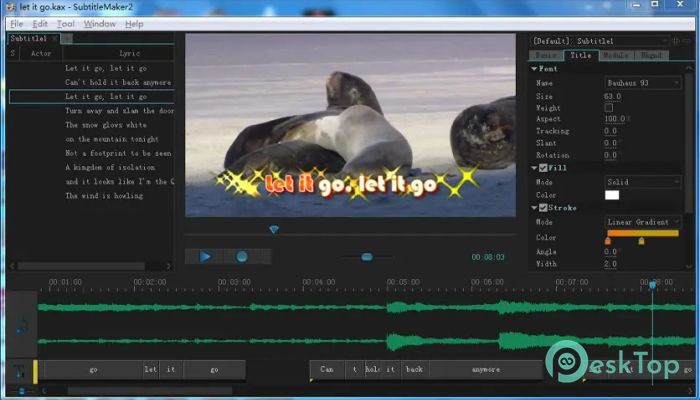 Sayatoo SubtitleMaker 2  Tam Sürüm Aktif Edilmiş Ücretsiz İndir