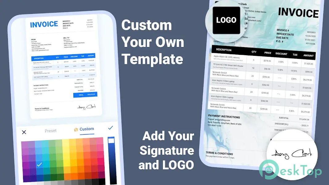 My Invoice Maker & Invoice 1.02.25.0418 APK MOD Unlocked (Full) Free Download