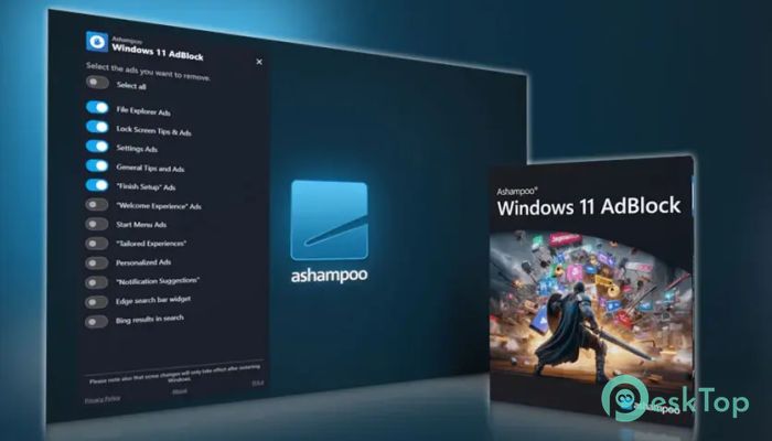 Ashampoo Windows 11 AdBlock 1.6.50.42229 完全アクティベート版を無料でダウンロード