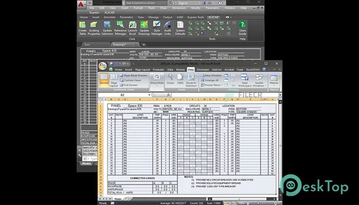  تحميل برنامج DotSoft Excel2CAD 7.2.0 برابط مباشر