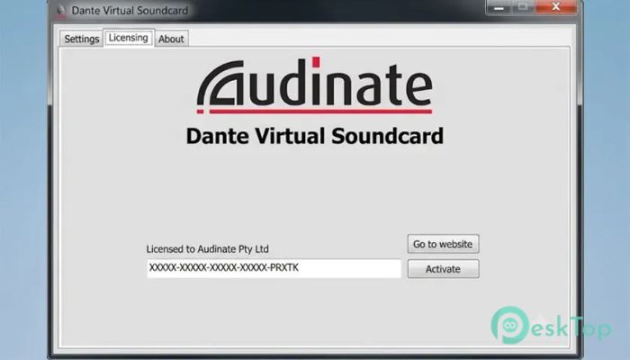 Dante Virtual Soundcard 4.5.2.3 完全アクティベート版を無料でダウンロード