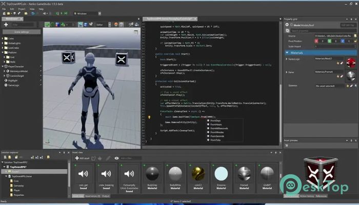 下载 Stride Game Engine 1.0 免费完整激活版