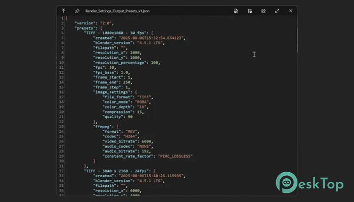 Superhive Market - Render Output Presets Manager