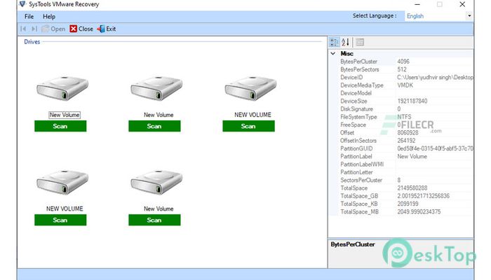 Download SysTools VMware Recovery 11.0 Free Full Activated