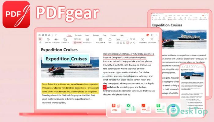 PDFgear 2.1.6 完全アクティベート版を無料でダウンロード