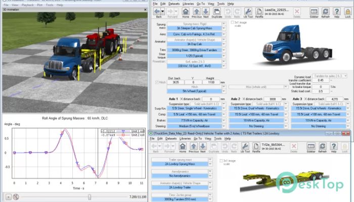 Télécharger TruckSim 2016 2016.1 Gratuitement Activé Complètement