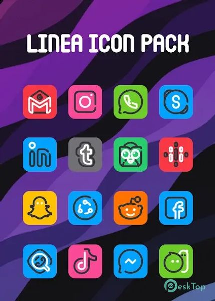 Linea - Icon Pack 68 APK MOD フル無料ダウンロード