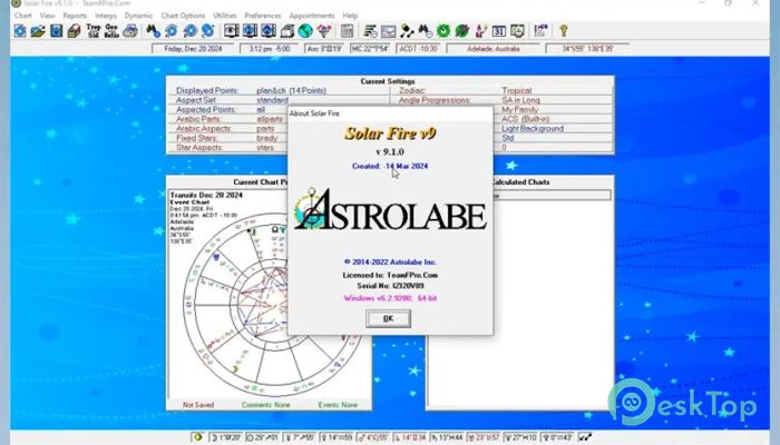 Download Solar Fire 9.1 Free Full Activated