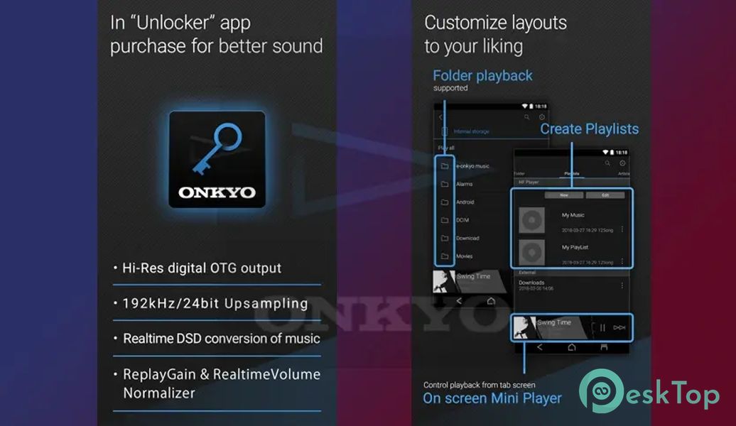 Onkyo HF Player 2.13.2 APK MOD Unlocked (Full) Free Download
