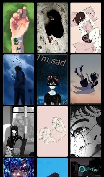 Sad Aesthetic Wallpaper 9.6 APK MOD Tam Ücretsiz İndir