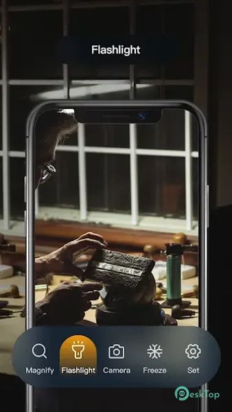 Télécharger Magnifying Glass + Flashlight 1.2.1 APK MOD Gratuitement et Complet