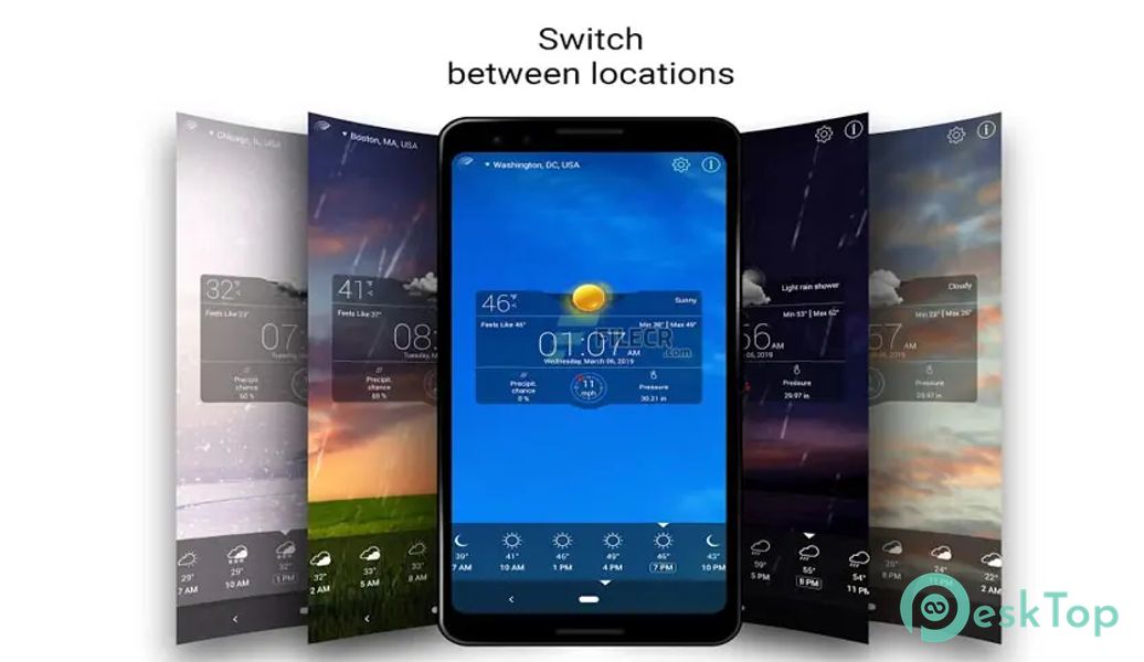 Weather Live 7.8.5 build 374 APK MOD Полная бесплатная загрузка