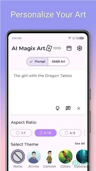 AI Magix : AI Art & Ghibli 2.5 APK MOD Tam Ücretsiz İndir