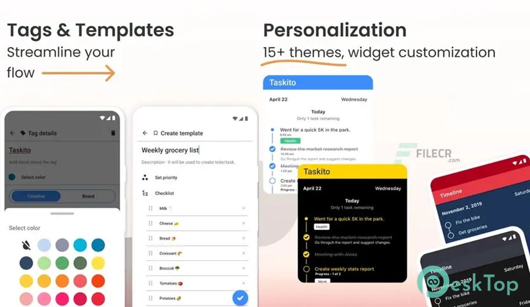 Taskito - To-Do List, Planner 1.1.2 build 1121 APK MOD Полная бесплатная загрузка