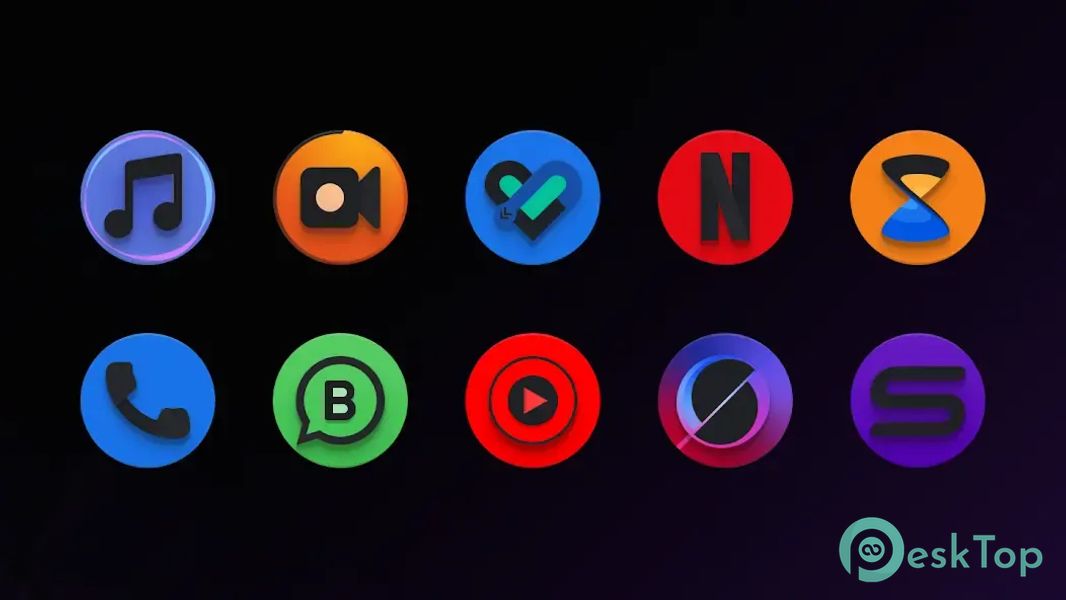 Baked - Dark Android Icon Pack