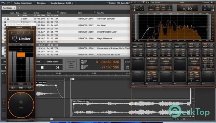 下载 HOFA CD-Burn DDP Master PRO 2.5.11 免费完整激活版