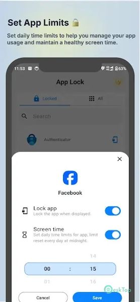 StayTime - AppLock Ultimate 1.0.22 APK MOD フル無料ダウンロード