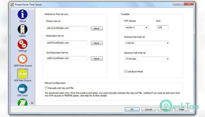 Bytefusion PresenTense Time Server 1.0 Tam Sürüm Aktif Edilmiş Ücretsiz İndir