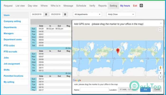 Télécharger OpenTimeClock 1.0 Gratuitement Activé Complètement