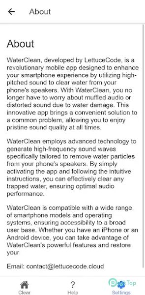 Water Clean - Eject Water 1.2 APK MOD Tam Ücretsiz İndir