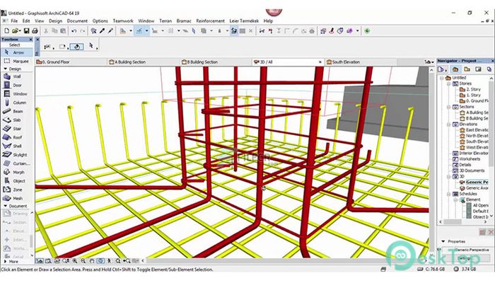 Download Eptar Reinforcement 3.12 for ARCHICAD Free Full Activated