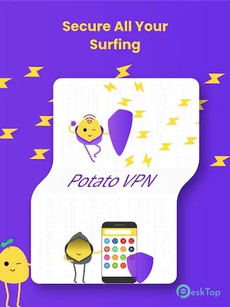 VPN PotatoVPN - WiFi Proxy 61.1 APK MOD Descarga gratuita completa