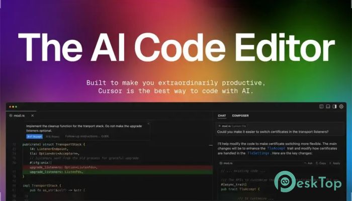 Télécharger Cursor AI  1.4.5 Gratuitement Activé Complètement