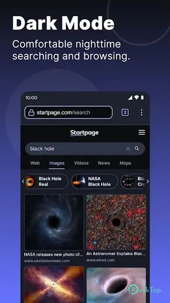 Startpage 132.0.6834.79.40 APK MOD Tam Ücretsiz İndir