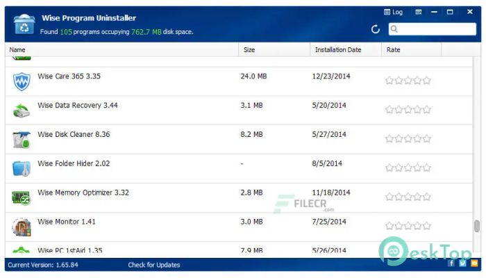 Descargar Wise Program Uninstaller Pro 3.2.9.275 Completo Activado Gratis
