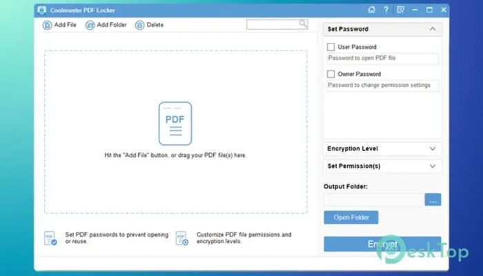Скачать Coolmuster PDF Locker 2.5.13 полная версия активирована бесплатно