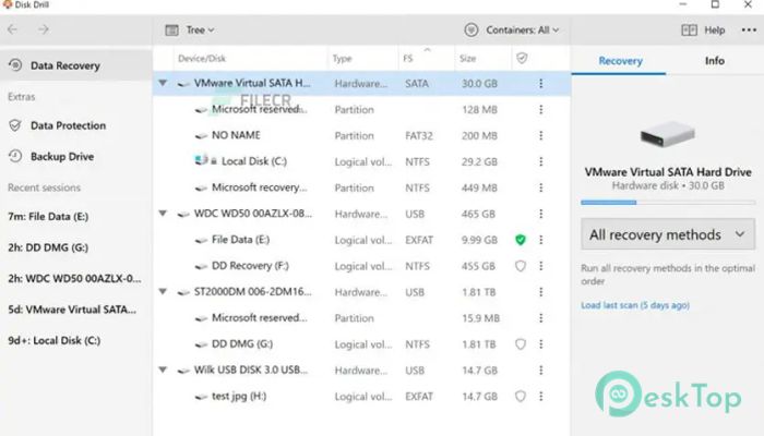 Télécharger Disk Drill Enterprise 5.7.916.0 Gratuitement Activé Complètement