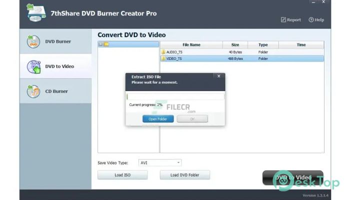 Download 7thShare DVD Burner Creator Pro 1.4.0 Free Full Activated