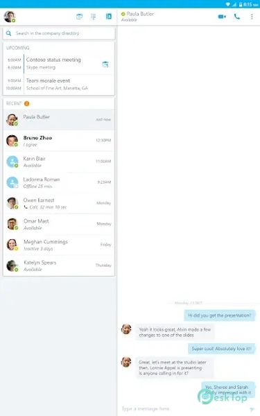 Skype for Business for Android 6.31.0.7 APK MOD フル無料ダウンロード
