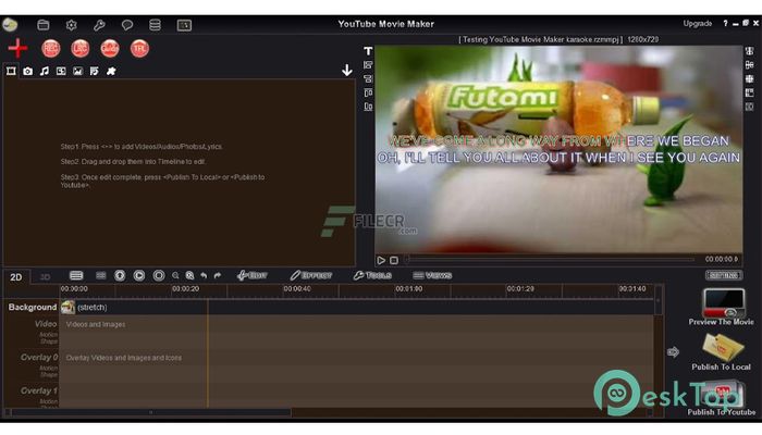 Download YouTube Movie Maker Platinum / Gold 20.11 Free Full Activated