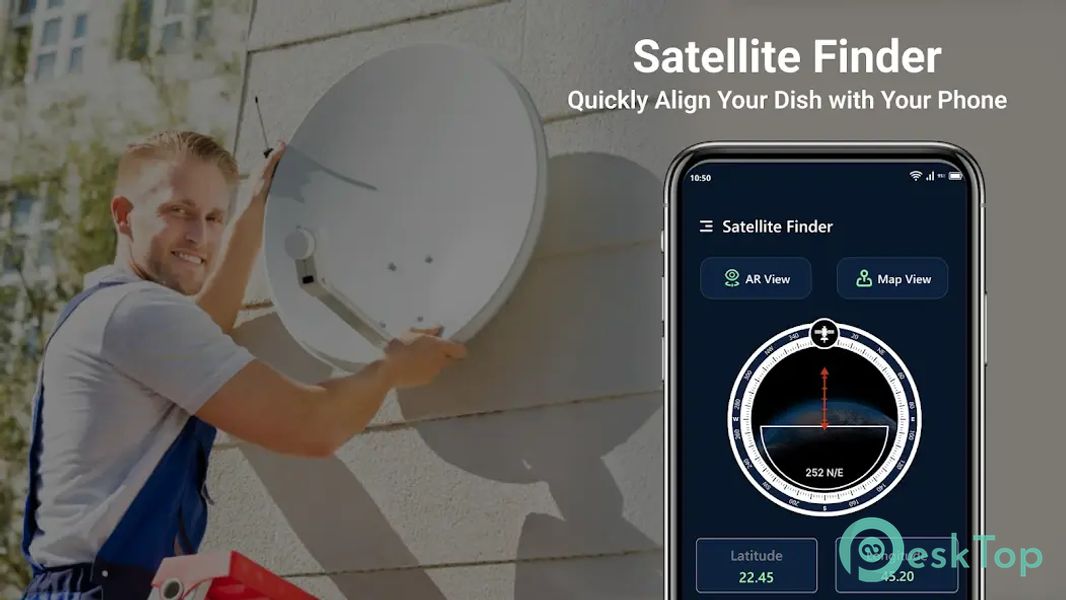 SatFinder Dish Pointer:Tracker