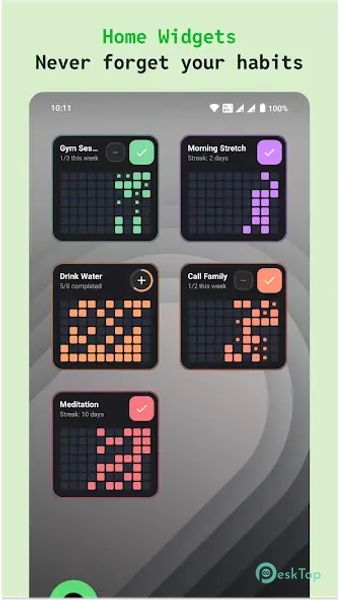 Habit Tracker - Habit Tick 1.1.10 APK MOD मुफ्त पूर्ण डाउनलोड