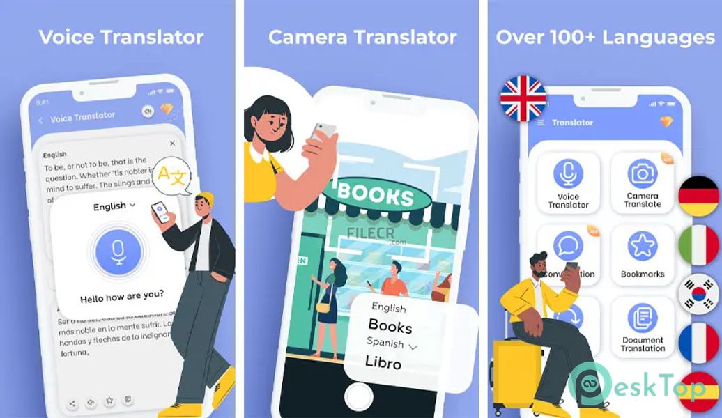 Translator: voice, photo, text