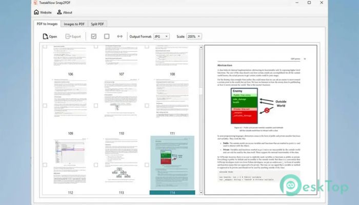 تحميل برنامج TweakNow Snap2PDF 1.0.1 برابط مباشر