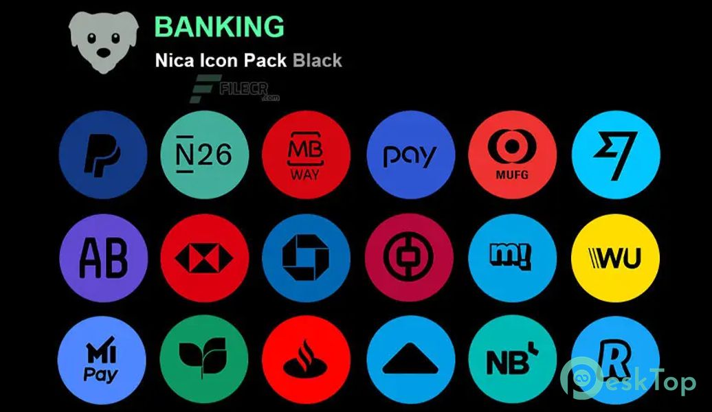 Nica Icon Pack Black v1.0.8 APK MOD Tam Ücretsiz İndir