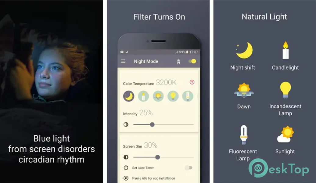 Bluelight Filter Pro 1.4.5 APK MOD Полная бесплатная загрузка