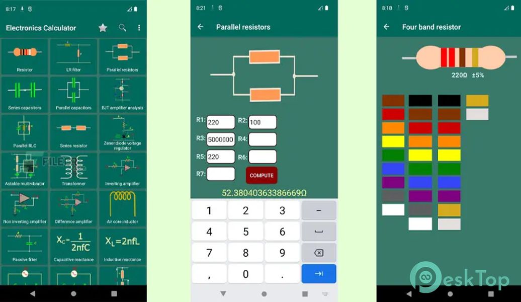 Calculatronics – EE calculators