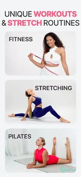 Fitny: Stretching & Fitness 2.4.5 APK MOD मुफ्त पूर्ण डाउनलोड